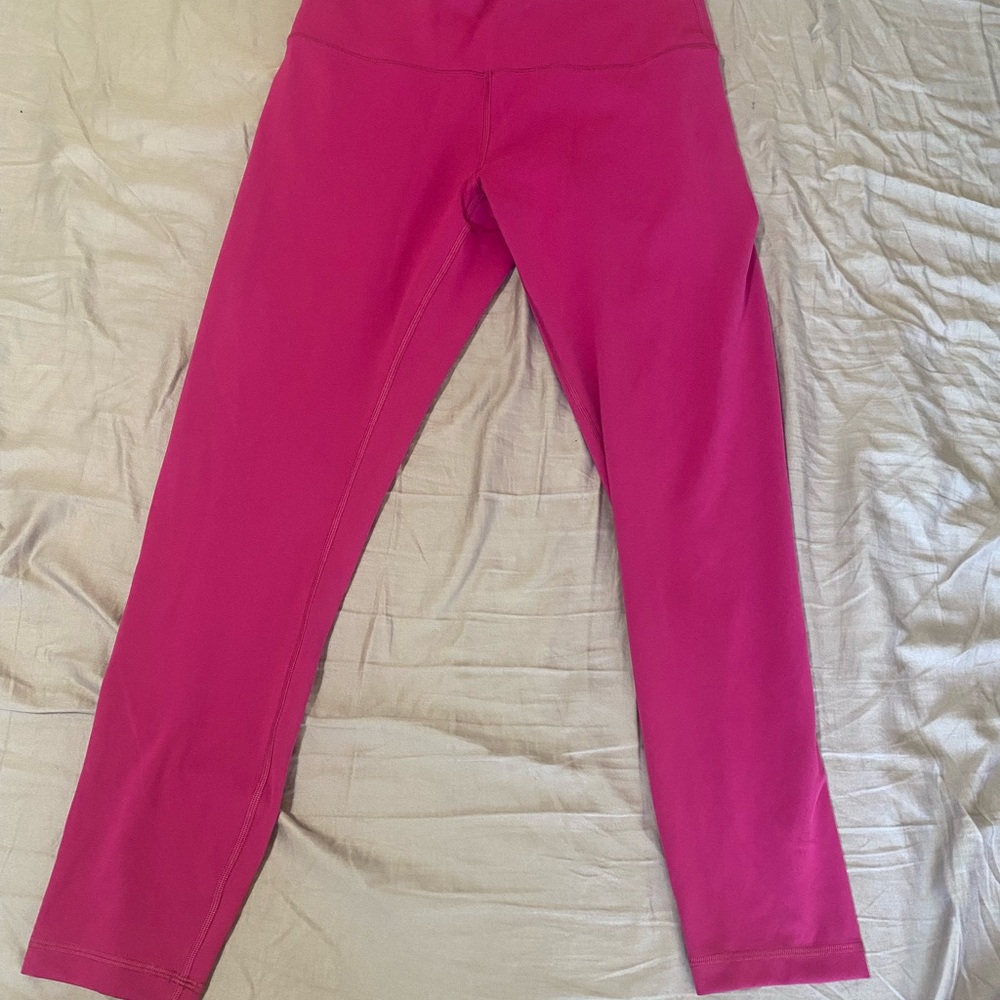 Lululemon Wunder Train High Rise Leggings size 10